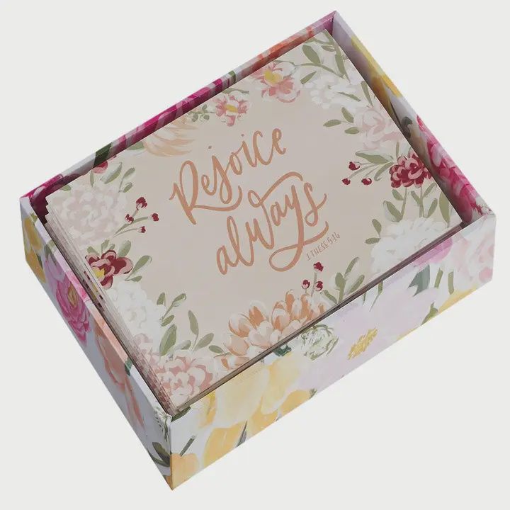 Boxed Greeting Cards 4 Scripture Designs (20 Cards)