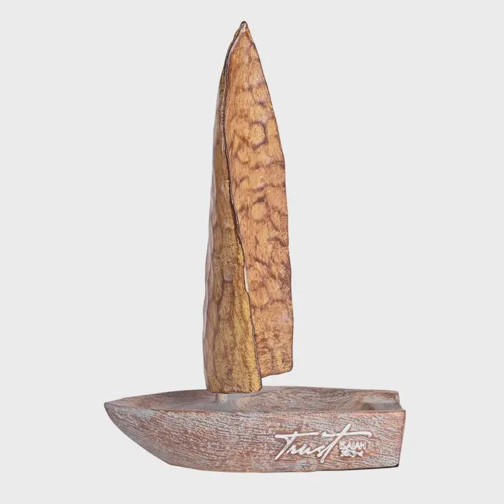 Sailboat Tabletop Trust Isaiah 26:3-4