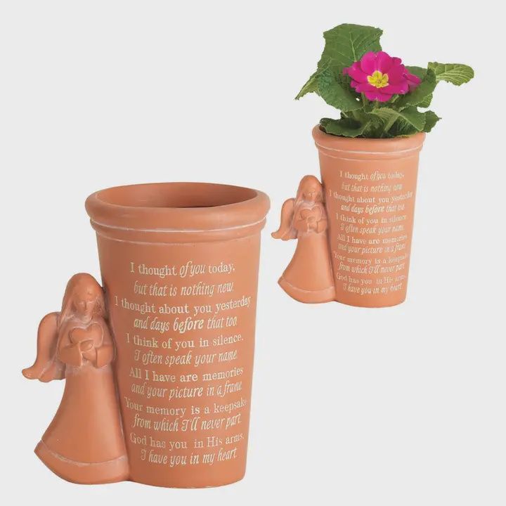 Flowerpot Angel I Thought Of You Today