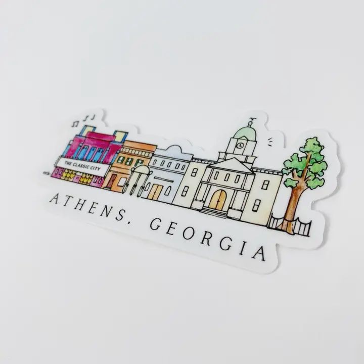 Athens, Georgia Vinyl Sticker