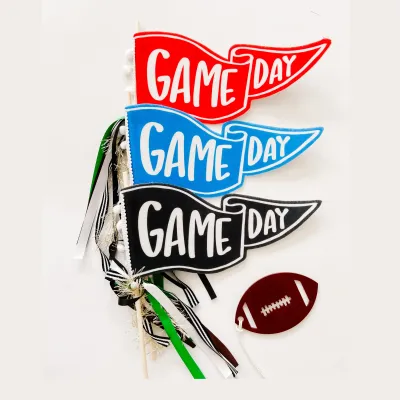 Game Day Pennant Flag