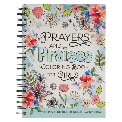 Coloring Book Spiral Prayers &amp; Praises