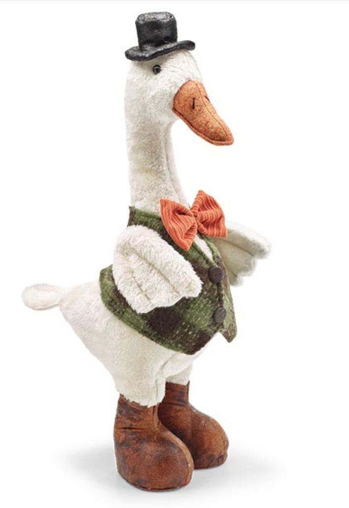 Plush Boy Goose
