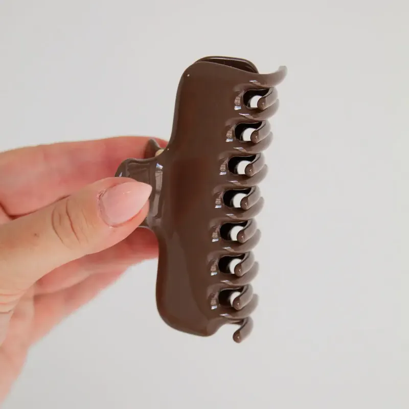 Resin Rectangle Claw Clip