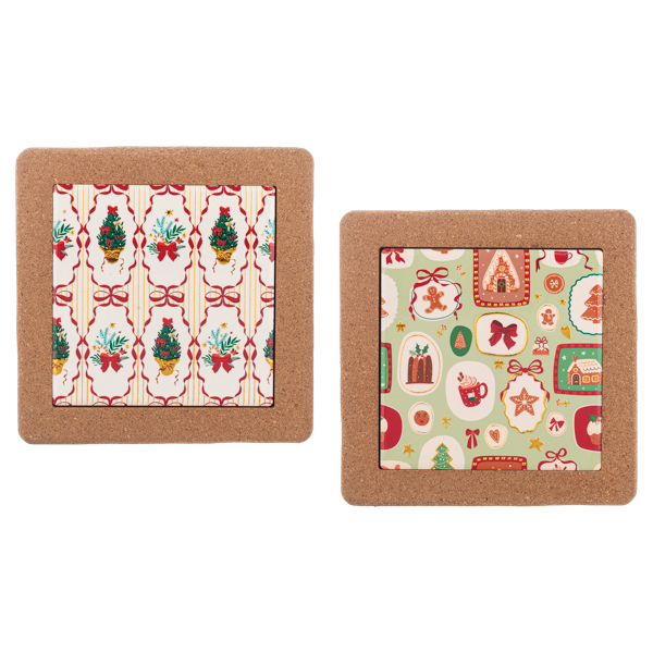 Ribbons and Bows - Trivets (6 pc. ppk.)