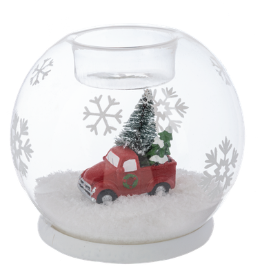 Montages Tealight Holder - Old Fashioned Truck