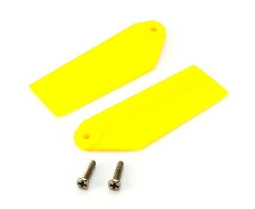 Tail Rotor Blade Set Yellow: 130 X