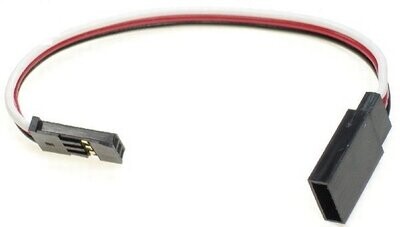 Futaba Straight Extension wire 26AWG 150mm Quantum