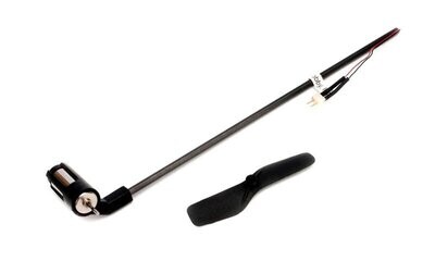 Tail Boom Assembly with Tail Motor/Rotor/Mount: MSRX