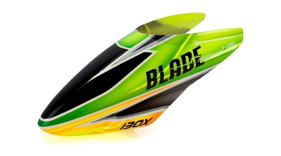 Blade 130 X Florescent Green and /Orange Canopy