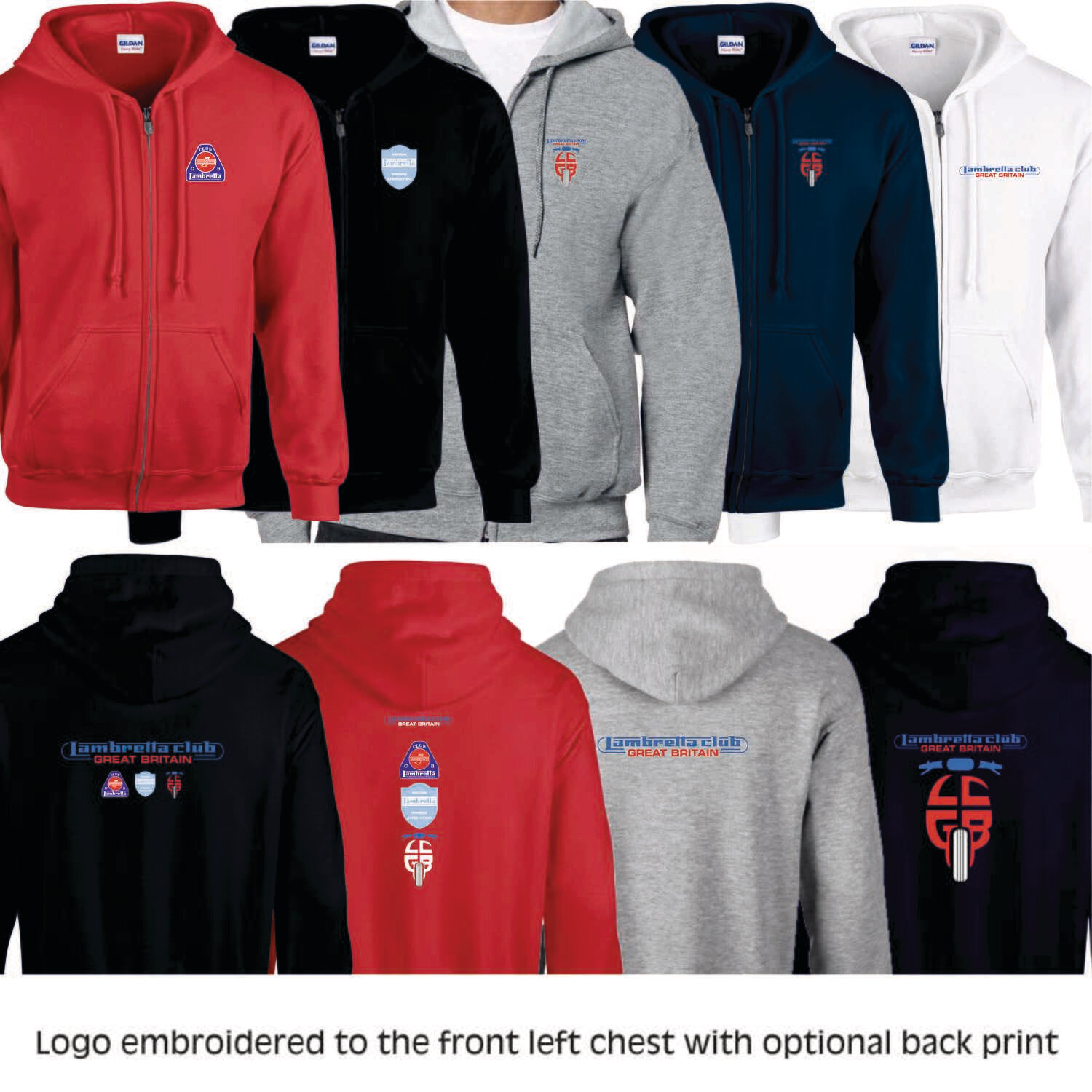 Zipped Hoodie