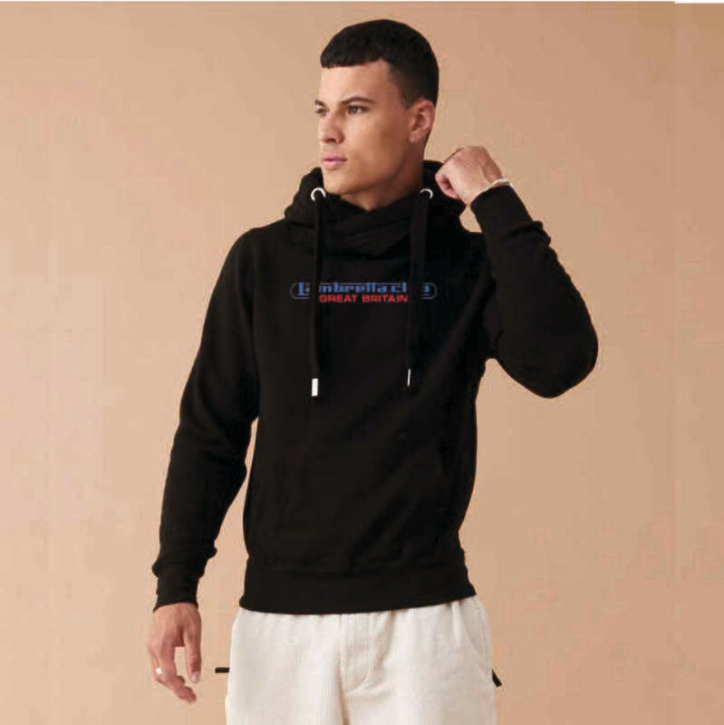 Luxury Cross Neck Hoodie