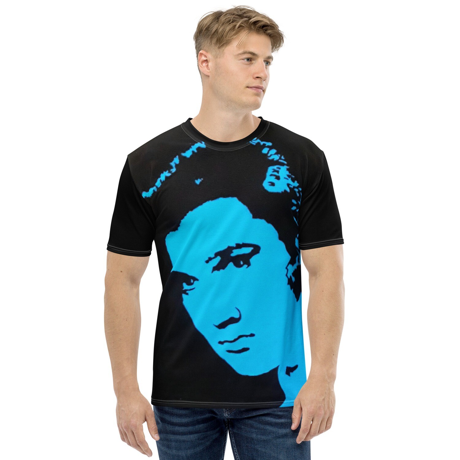 Blue Elvis Men&#39;s t-shirt
