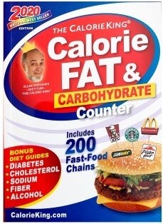 Calorie, Fat, & Carbohydrate Counter