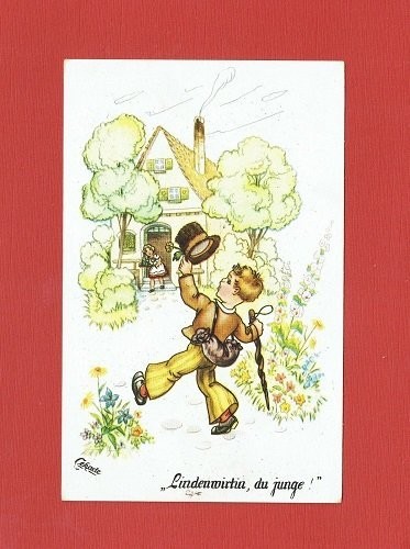 DE 1950+ CEKADE POST CARD №.311
