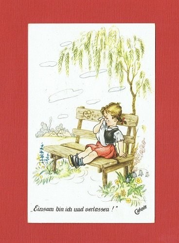 DE 1950+ CEKADE POST CARD №.314