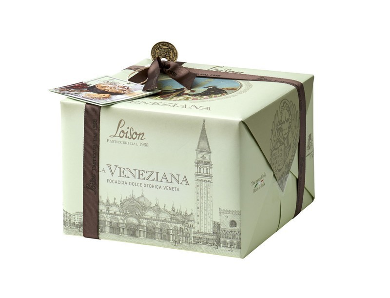 CHRISTMAS CAKE CHERRY & CINNAMON VENEZIANA - VENEZIANA COLLECTION by LOISON 550g