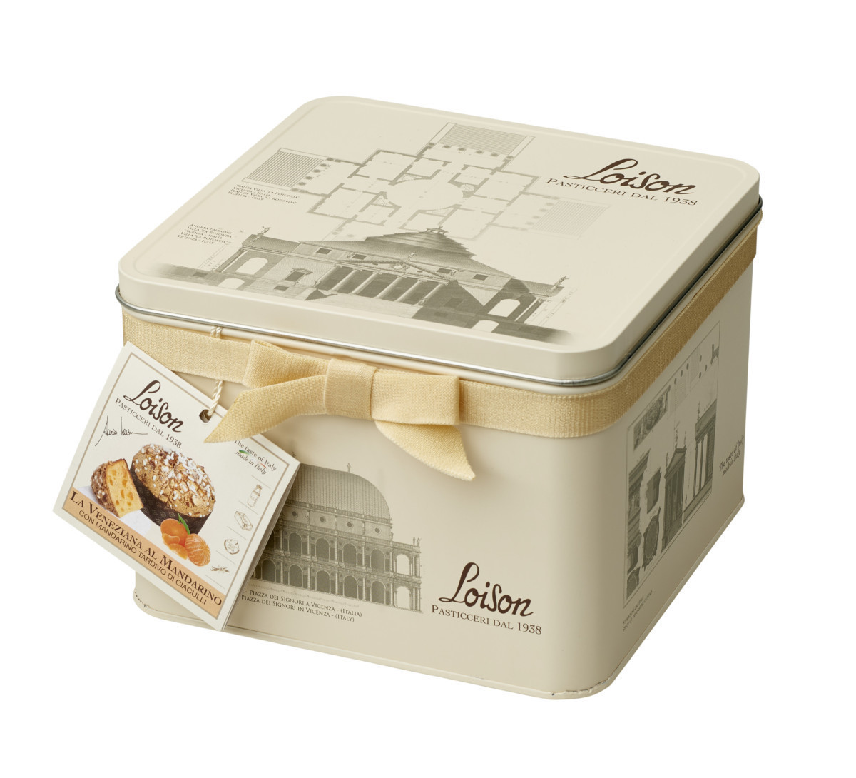 CHRISTMAS CAKE MANDARIN VENEZIANA - VENEZIANA COLLECTION by LOISON 550g