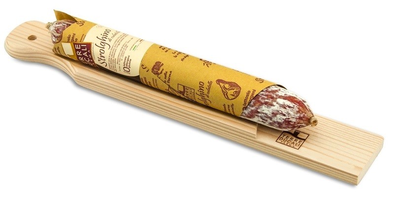 SAUSAGES STROLGHINO 250g, SLICE BOARD & KNIFE