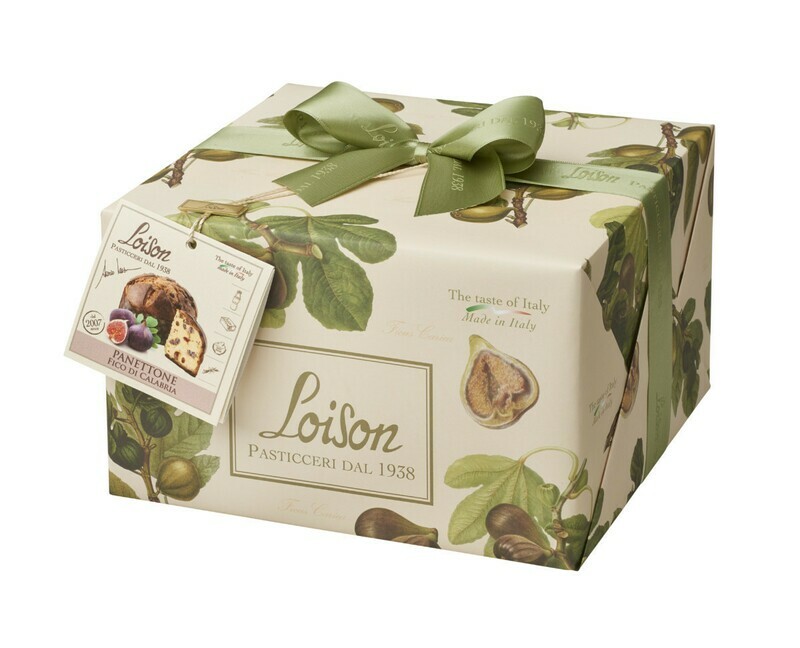 PANETTONE CALABRIA FIG FRUITS & FLOWERS COLLECTION by LOISON 1000g