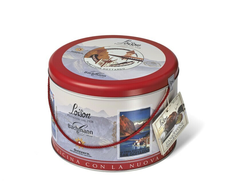 PANETTONE CHOCOLATE DROPS TIN COLLECTION by LOISON 750g