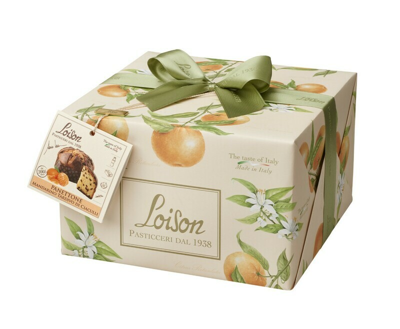 PANETTONE CIACULLI LATE MANDARIN FRUITS & FLOWERS COLLECTION by LOISON 1000g