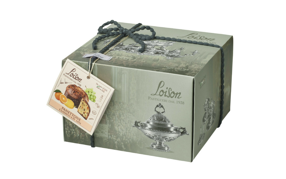 PANETTONE CLASSIC a.D. 1476 SILVER COLLECTION by LOISON 500g
