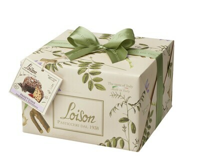 PANETTONE LIQUORICE & SAFFRON FRUITS & FLOWERS COLLECTION by LOISON 1000g