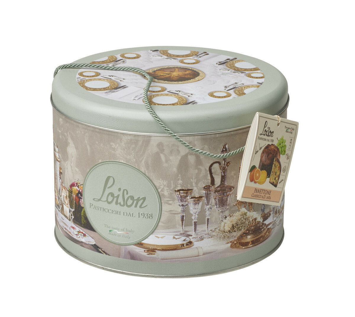 PANETTONE CLASSIC a.D. 1476 TIN COLLECTION by LOISON 750g