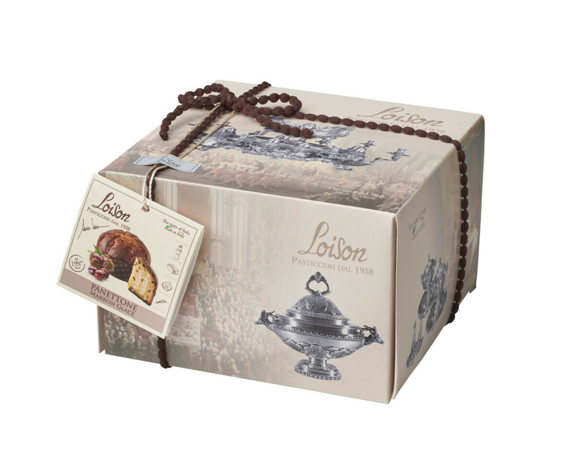 PANETTONE MARRON GLACE SILVER COLLECTION by LOISON 600g PANETTONE MARRON GLACE SILVER COLLECTION by LOISON 600g