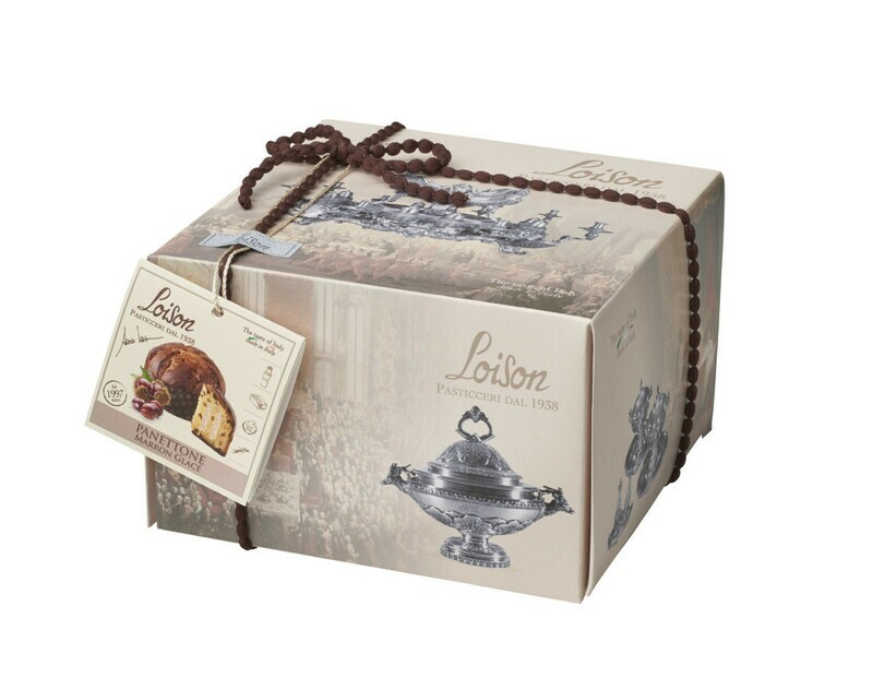 PANETTONE MARRON GLACE SILVER COLLECTION by LOISON 600g