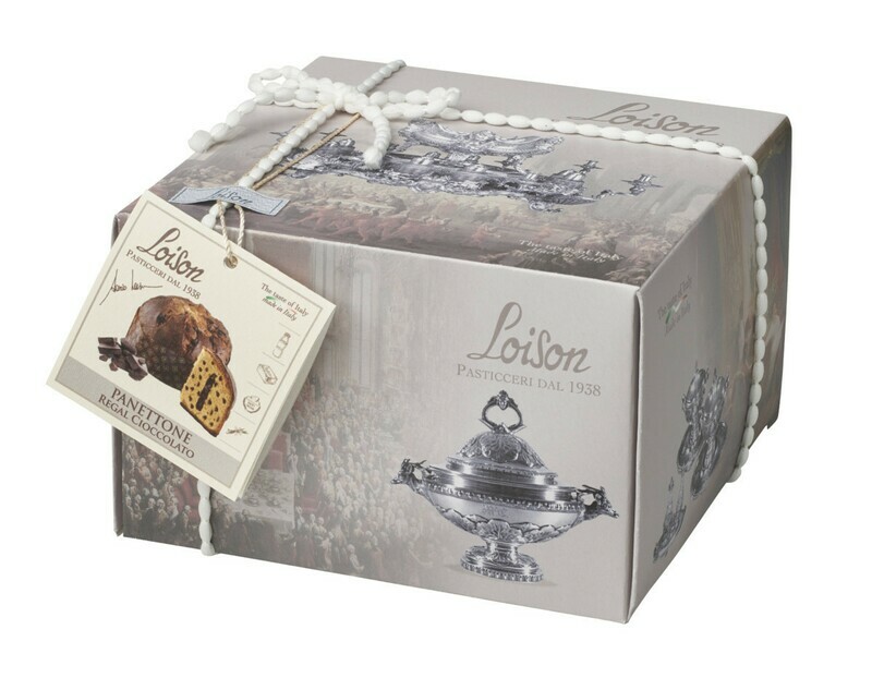 PANETTONE REGAL CHOCOLATE SILVER COLLECTION by LOISON 600g