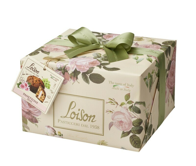 PANETTONE ROSE FRUITS & FLOWERS COLLECTION by LOISON 1000g
