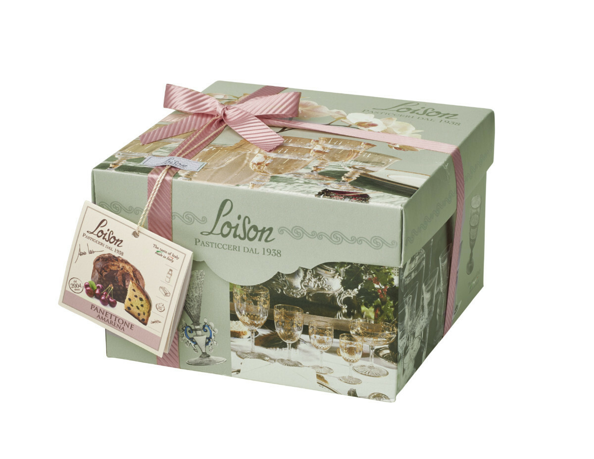PANETTONE with CHERRIES CALICHES COLLECTION by LOISON 750g