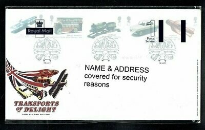 GB FDC 2003, CLASSIC TRANSPORT TOYS with SG 2397-2401 - UNOPENED