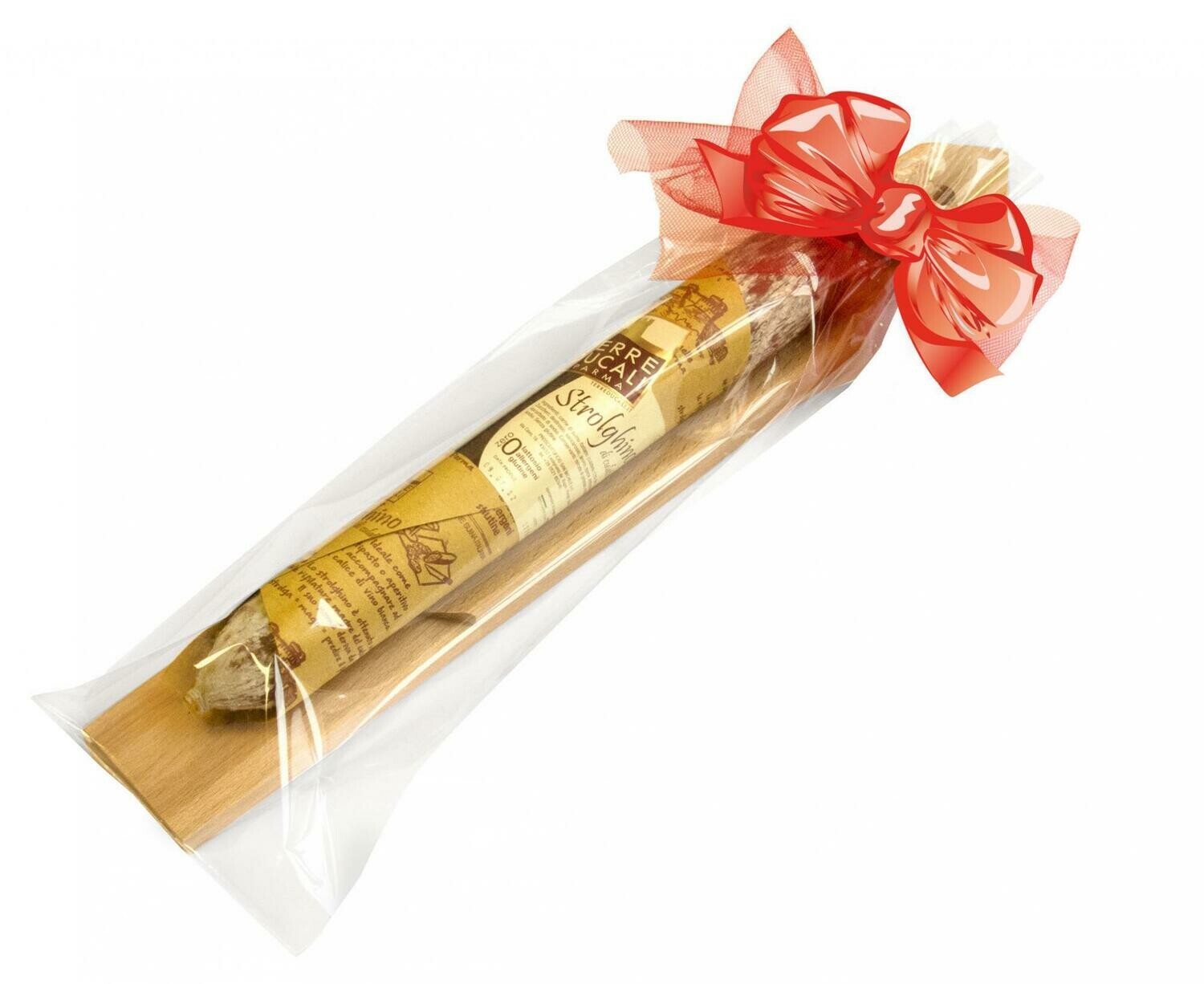 SAUSAGES STROLGHINO 250g, SLICE BOARD & KNIFE