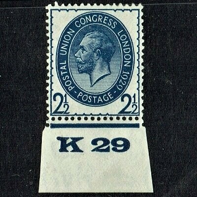 GB KING GEORGE V 1929, ERROR, 2½d BLUE Mi173X, SG437, MNH