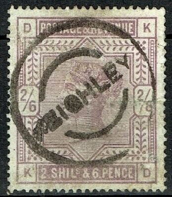 GB QUEEN VICTORIA 1883, 2'6s LILAC, Mi82x, SG178 Used