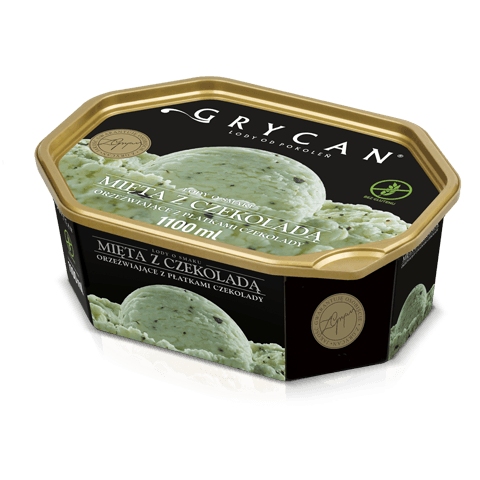 MINT CHOCOLATE CHIP GRYCAN ICE CREAM
