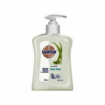 SAGROTAN antibacterial hand soap aloe vera liquid