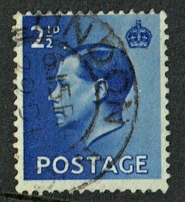 GB KING EDWARD VIII 1936, ERROR 2½d BRIGHT BLUE, SG460, Used/FU