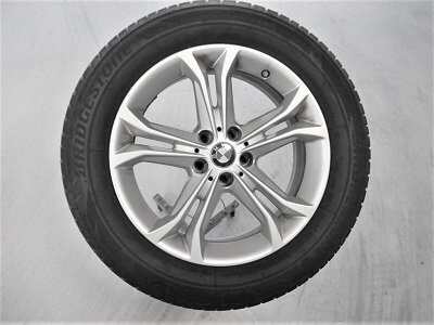 SET of 4 BRIDGESTONE 18inc SUMMER TYRES on BMW ALLOY WHEELS