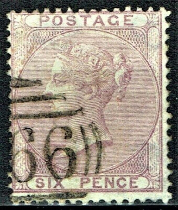 GB QUEEN VICTORIA 1856, 6d PALE LILAC, SG 68-70, Used