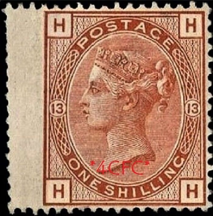 GB QUEEN VICTORIA 1881, 1s ORANGE-BROWN, Mi.53, SG151, H-H/H-H, MNH