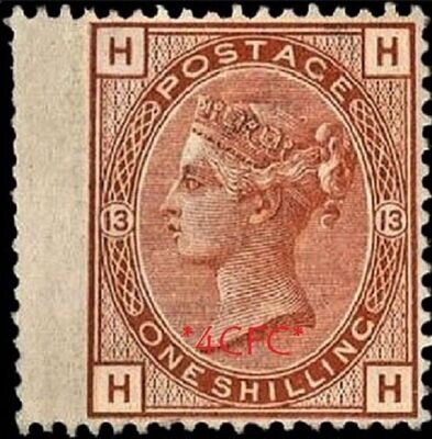 GB QUEEN VICTORIA 1881, 1s ORANGE-BROWN, Mi.53, SG151, H-H/H-H, MNH