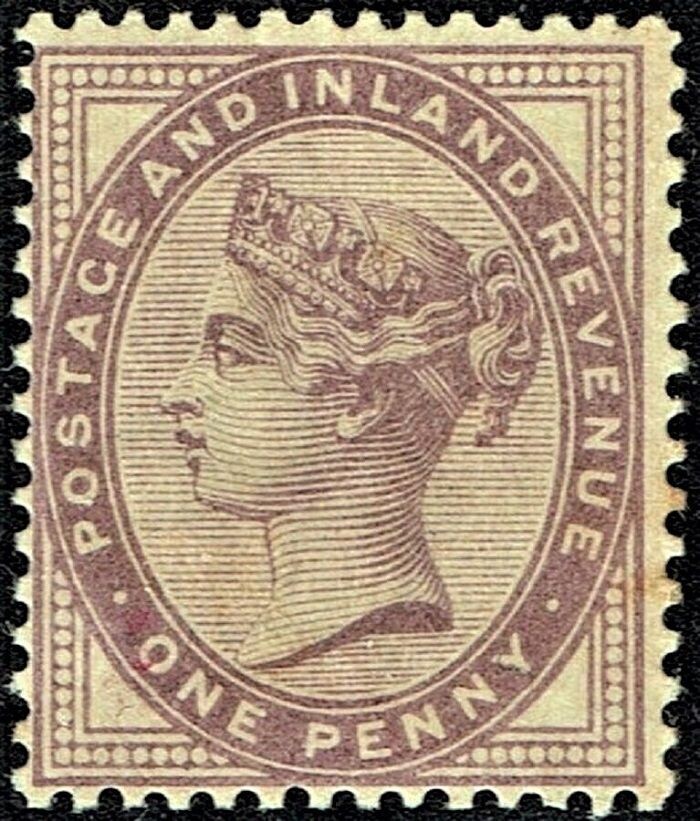 GB QUEEN VICTORIA 1881, 1d MAUVE, Sg174, Mi.65IIxb, MNH