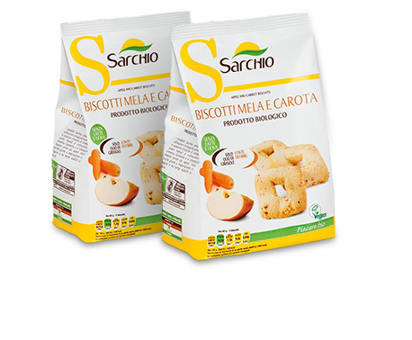 BISCUITS APPLE AND CARROTS 250g