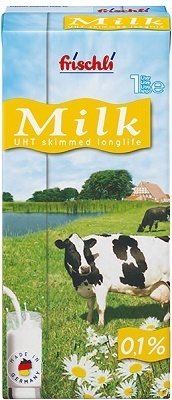 UHT SKIMMED LONGLIFE MILK 1L