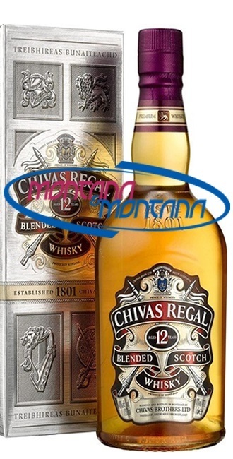 CHIVAS REGAL 12 years old SCOTCH WHISKY 40%  0.7 L