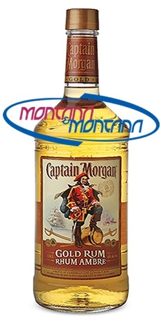 CAPTAIN MORGAN GOLD RUM  40%  1.140 L